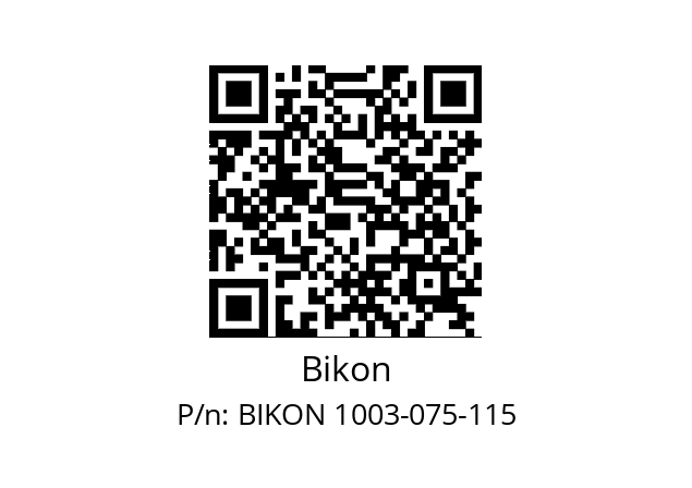   Bikon BIKON 1003-075-115