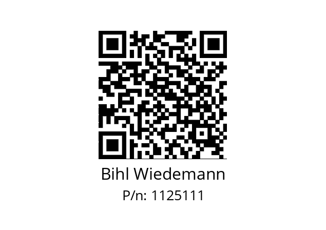   Bihl Wiedemann 1125111