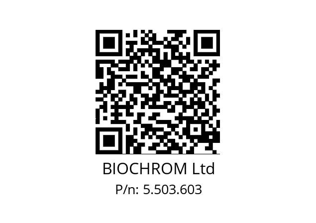   BIOCHROM Ltd 5.503.603