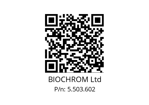   BIOCHROM Ltd 5.503.602