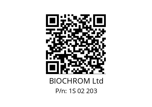   BIOCHROM Ltd 1S 02 203