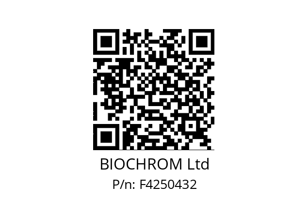   BIOCHROM Ltd F4250432