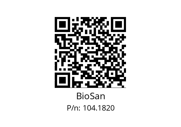   BioSan 104.1820