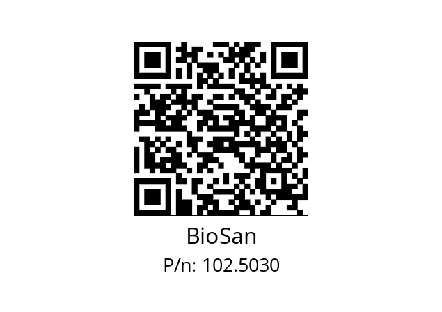   BioSan 102.5030