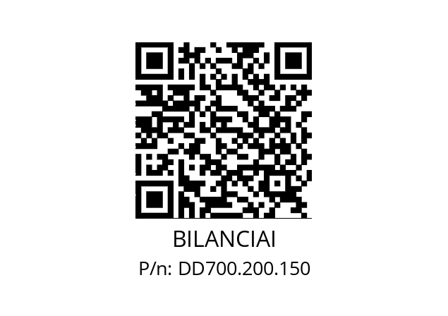   BILANCIAI DD700.200.150