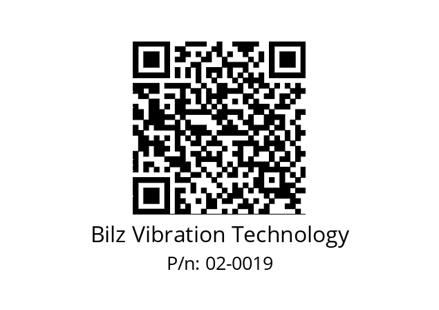   Bilz Vibration Technology 02-0019