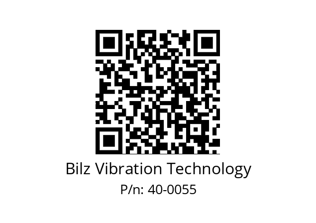   Bilz Vibration Technology 40-0055