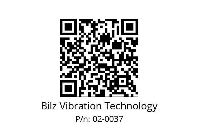   Bilz Vibration Technology 02-0037