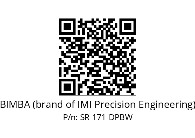   BIMBA (brand of IMI Precision Engineering) SR-171-DPBW