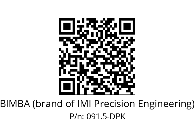   BIMBA (brand of IMI Precision Engineering) 091.5-DPK