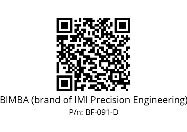   BIMBA (brand of IMI Precision Engineering) BF-091-D