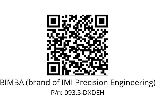   BIMBA (brand of IMI Precision Engineering) 093.5-DXDEH