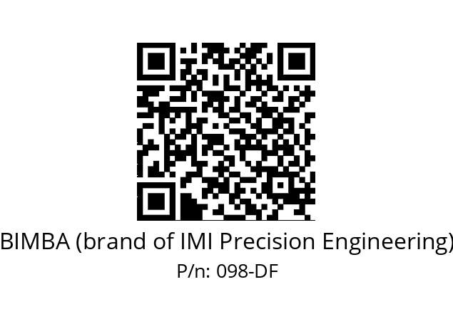   BIMBA (brand of IMI Precision Engineering) 098-DF