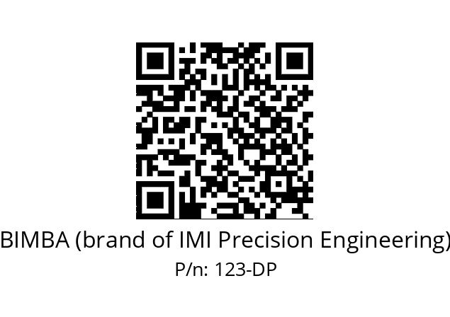   BIMBA (brand of IMI Precision Engineering) 123-DP