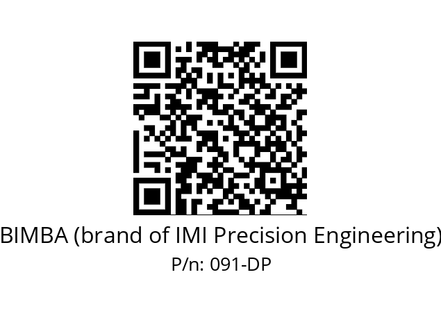   BIMBA (brand of IMI Precision Engineering) 091-DP