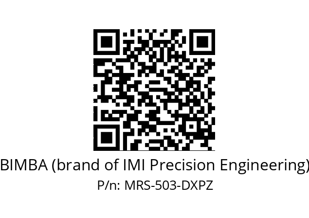   BIMBA (brand of IMI Precision Engineering) MRS-503-DXPZ