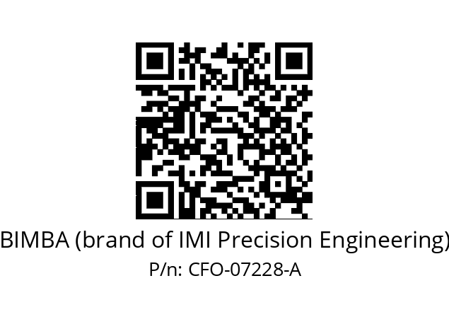   BIMBA (brand of IMI Precision Engineering) CFO-07228-A