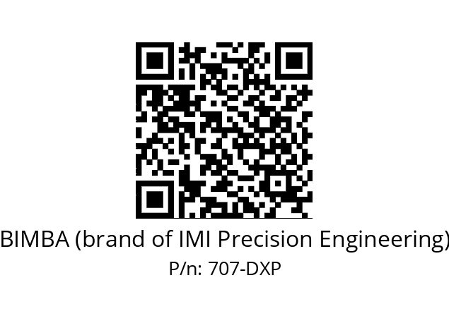   BIMBA (brand of IMI Precision Engineering) 707-DXP