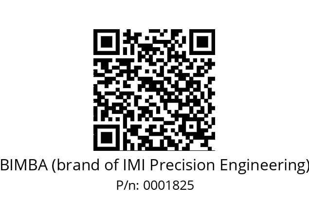   BIMBA (brand of IMI Precision Engineering) 0001825