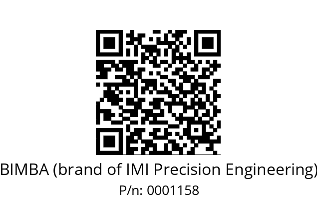 Actuator  BIMBA (brand of IMI Precision Engineering) 0001158