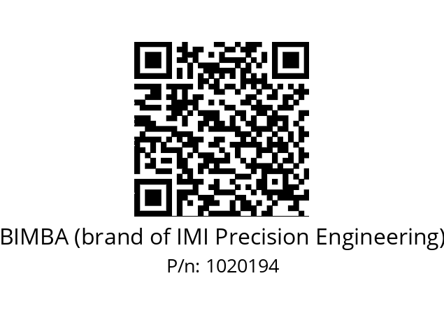   BIMBA (brand of IMI Precision Engineering) 1020194