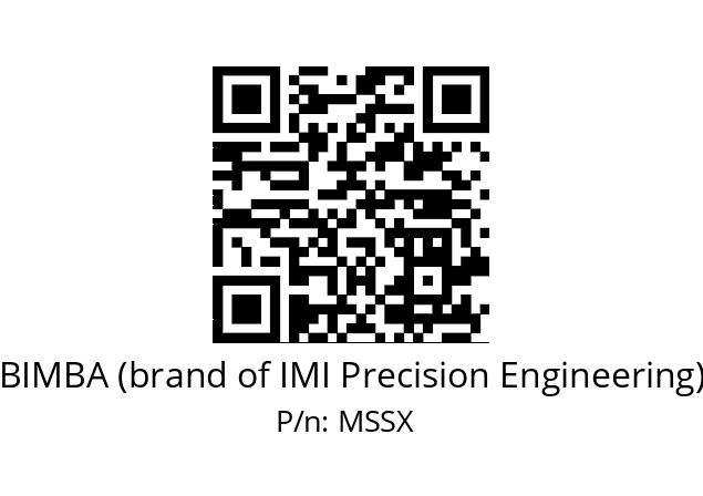   BIMBA (brand of IMI Precision Engineering) MSSX  