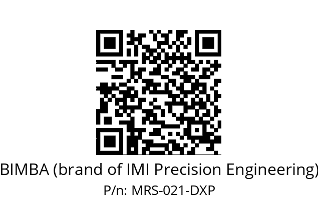   BIMBA (brand of IMI Precision Engineering) MRS-021-DXP