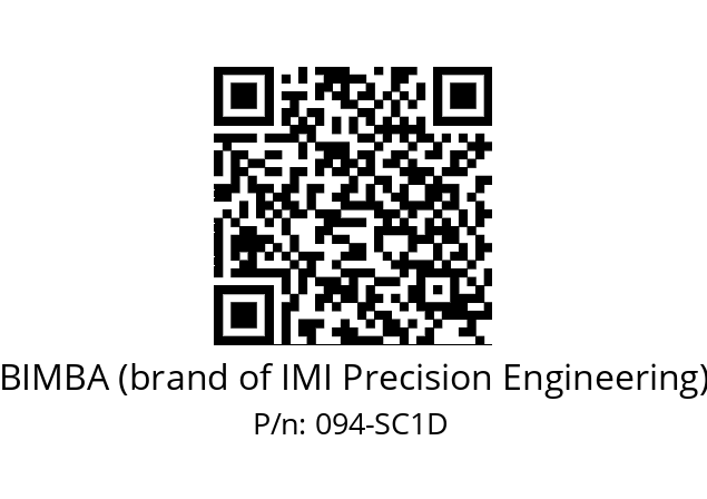   BIMBA (brand of IMI Precision Engineering) 094-SC1D 