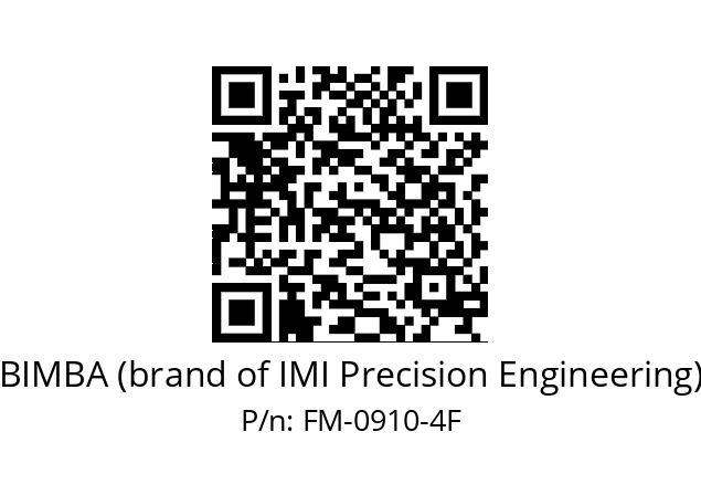   BIMBA (brand of IMI Precision Engineering) FM-0910-4F