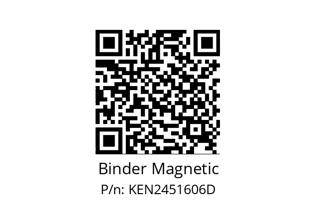   Binder Magnetic KEN2451606D