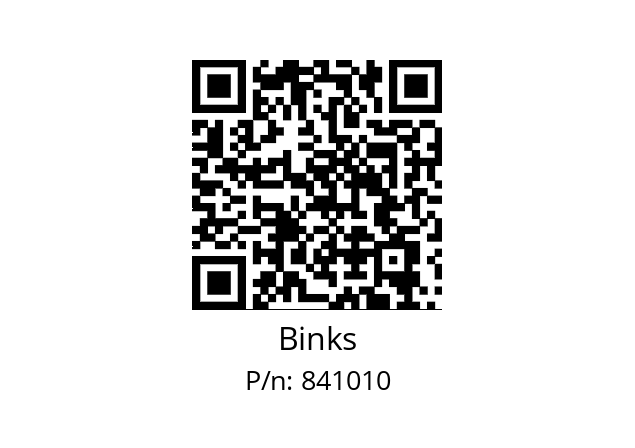   Binks 841010