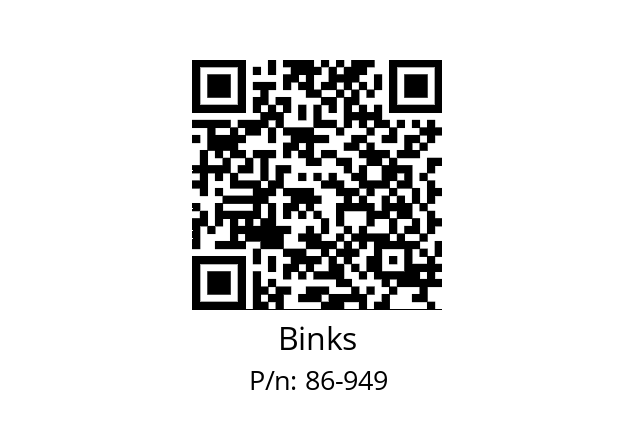   Binks 86-949