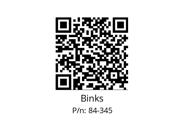   Binks 84-345