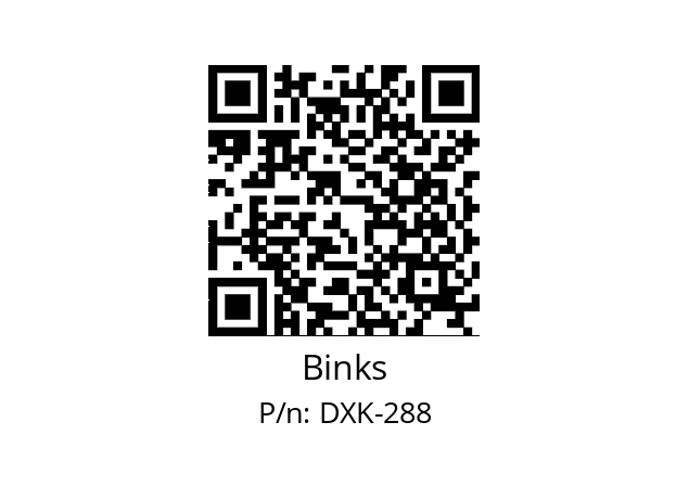   Binks DXK-288