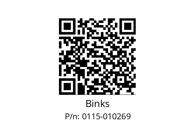   Binks 0115-010269