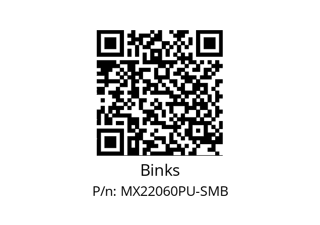   Binks MX22060PU-SMB