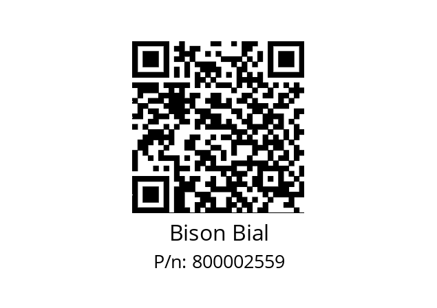   Bison Bial 800002559