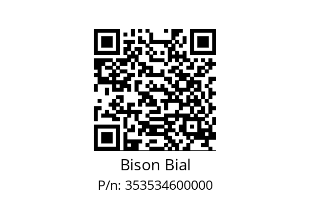   Bison Bial 353534600000