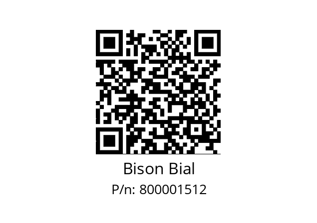   Bison Bial 800001512