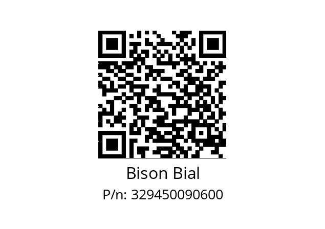   Bison Bial 329450090600