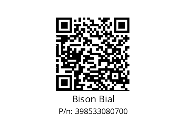   Bison Bial 398533080700