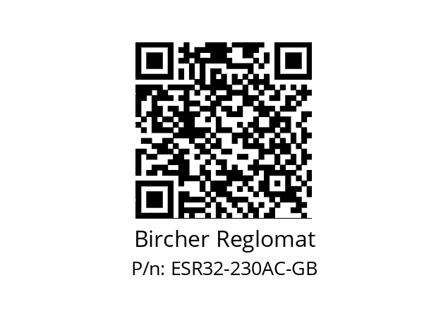   Bircher Reglomat ESR32-230AC-GB