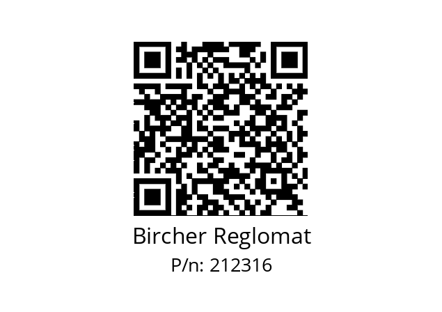   Bircher Reglomat 212316