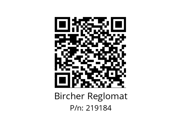   Bircher Reglomat 219184