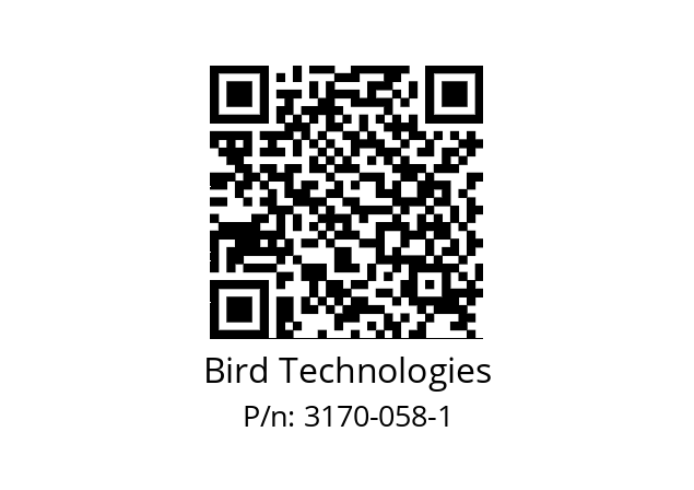   Bird Technologies 3170-058-1