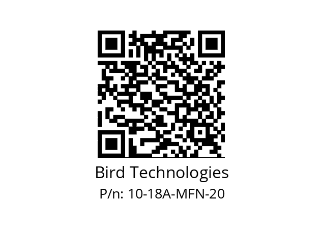   Bird Technologies 10-18A-MFN-20