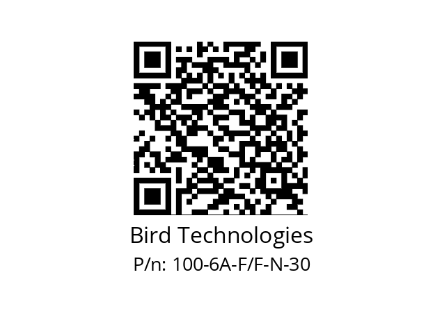   Bird Technologies 100-6A-F/F-N-30