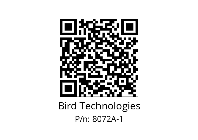   Bird Technologies 8072A-1