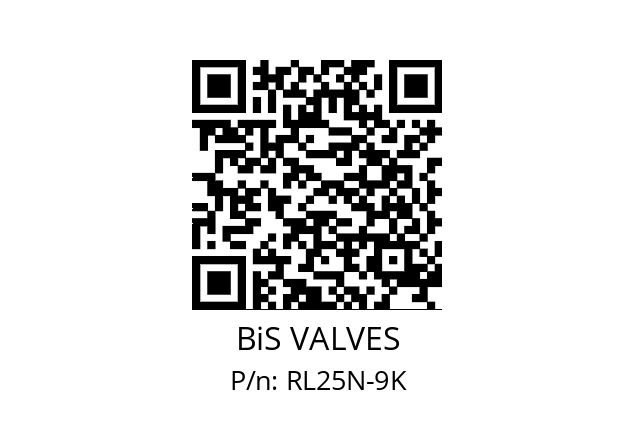   BiS VALVES RL25N-9K