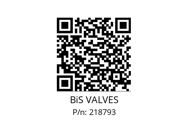   BiS VALVES 218793